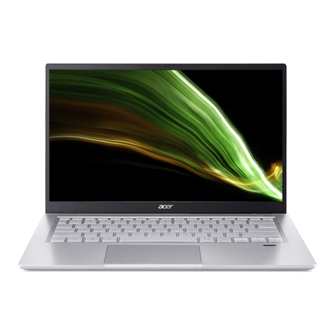 Acer Swift 3 SF314-511 Quick user guide