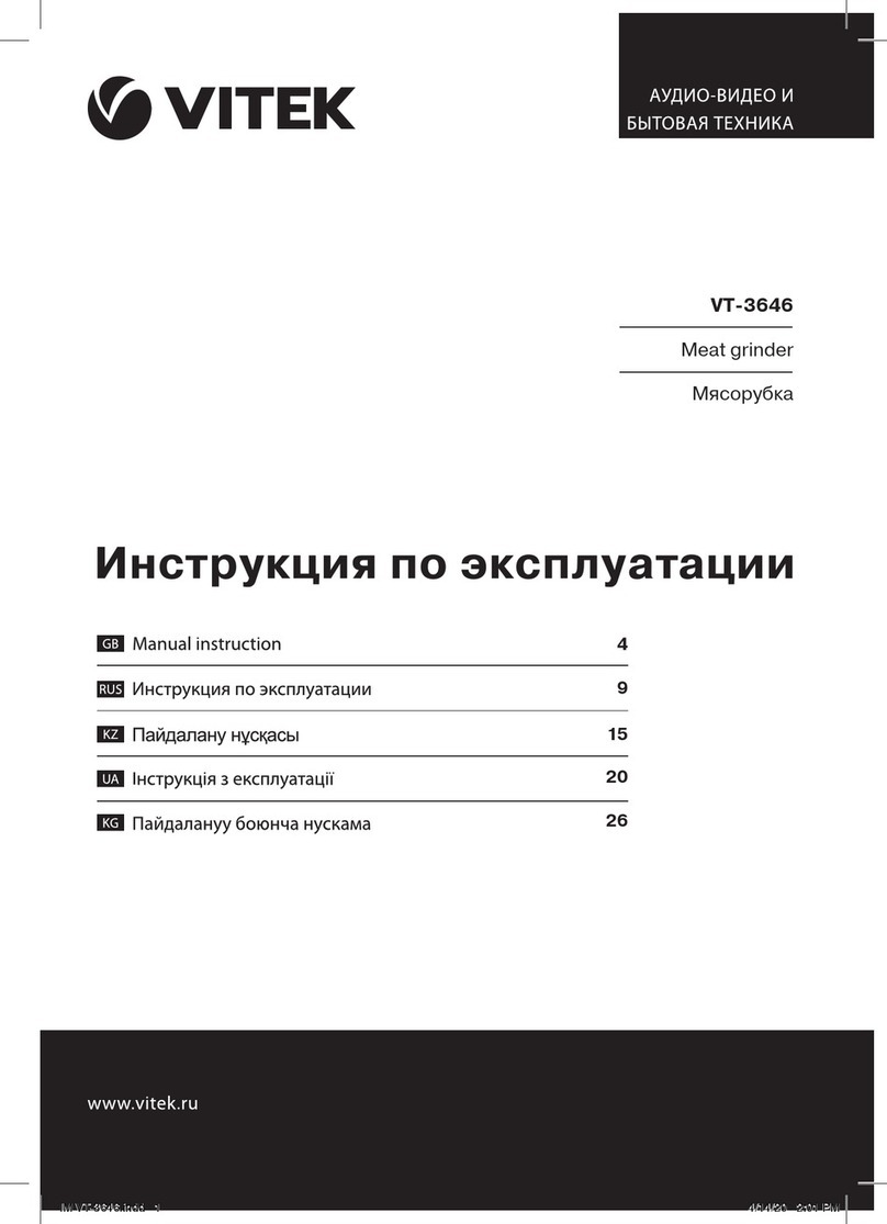 Vitek VT-3646 User manual Vitek VT-3646 User manual