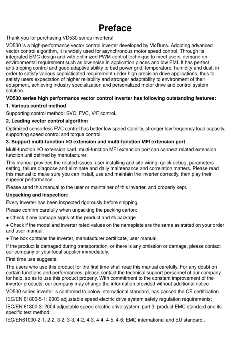 Vicruns VD530 Series user manual