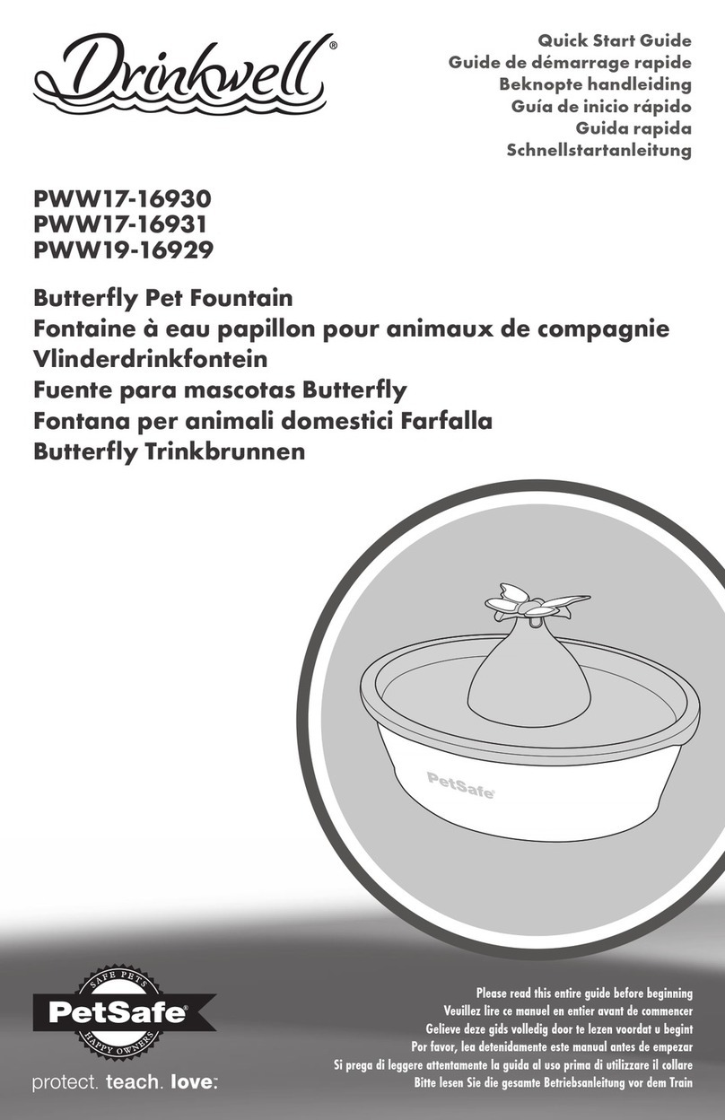 Drinkwell PWW17-16930 User manual