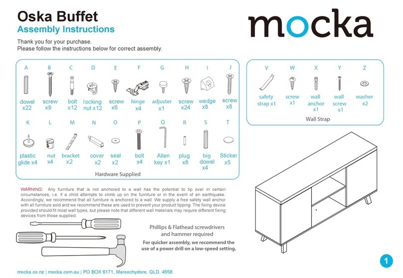 Mocka Oska Buffet User manual Mocka Oska Buffet User manual