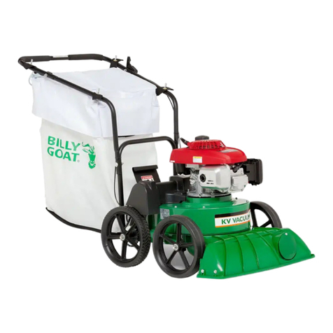 Billy Goat KV601 owner's manual