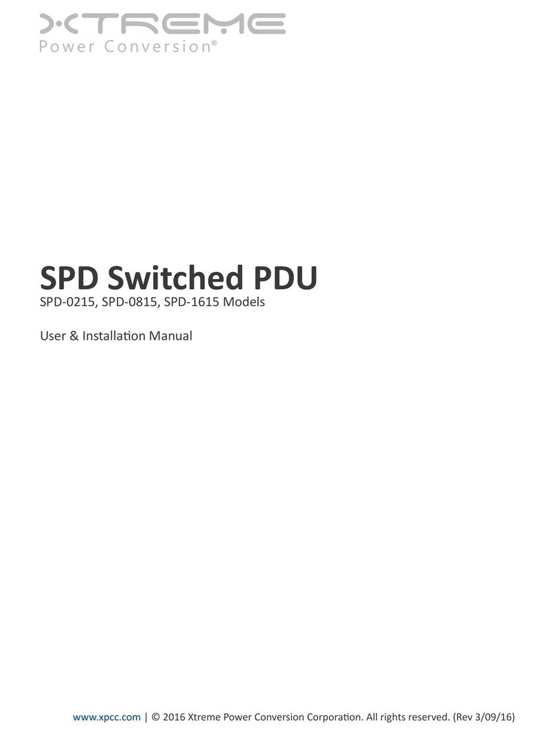 Xtreme Power Conversion SPD-0215 Guide