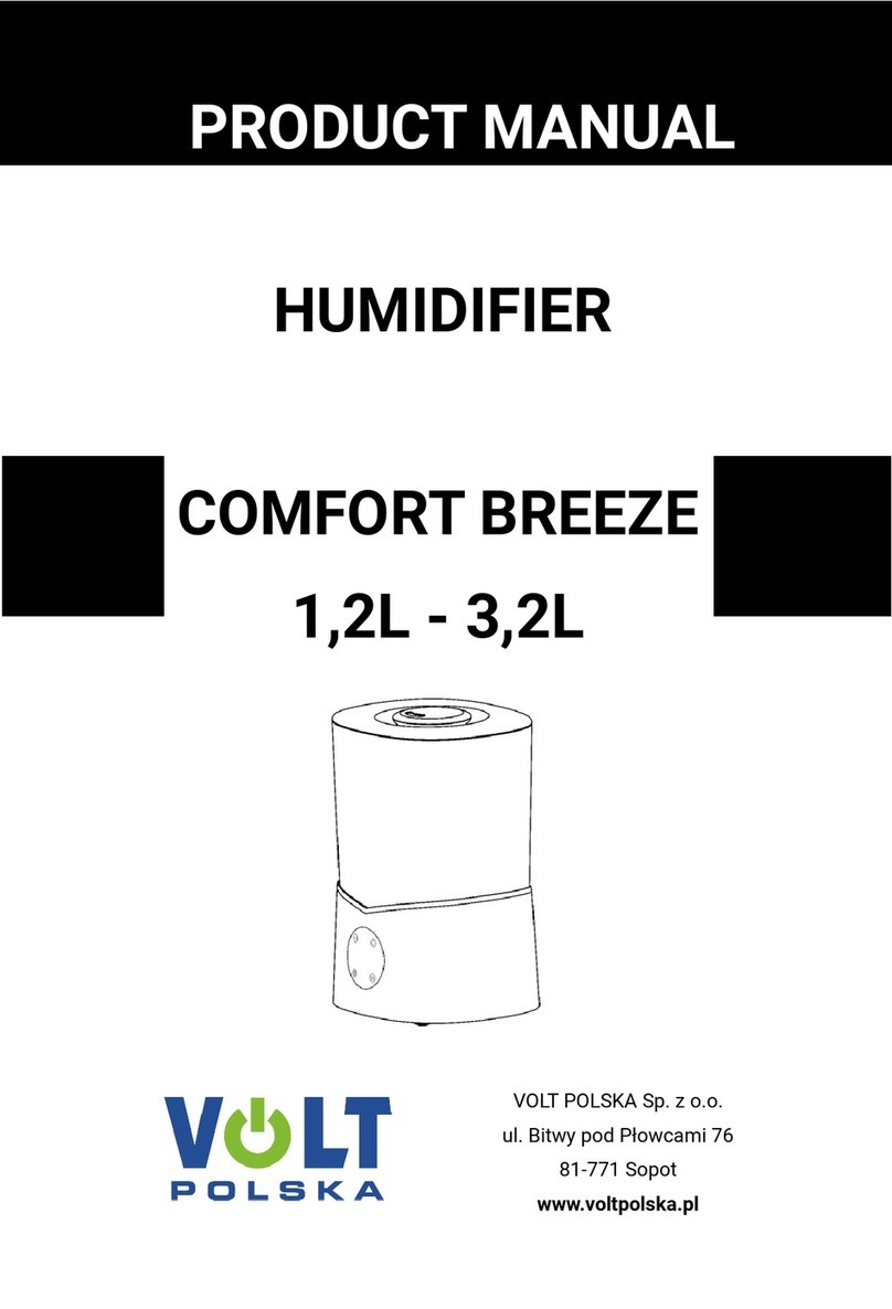 Volt Polska COMFORT BREEZE 1,2L product manual