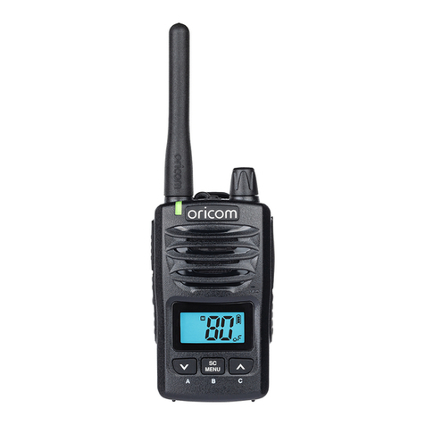 Oricom DTX600 operating instructions