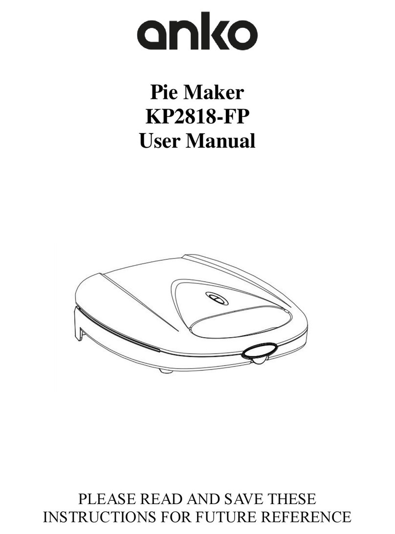 anko KP2818-FP User manual