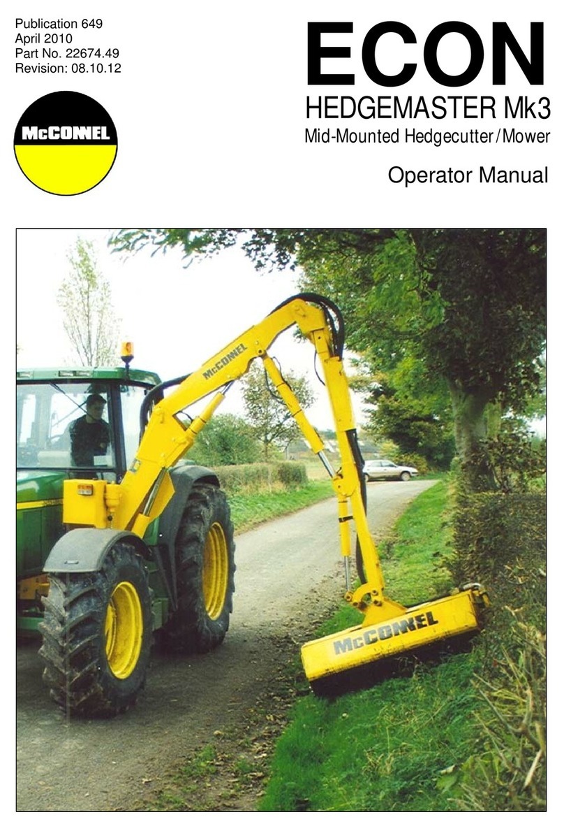 McConnel ECON HEDGEMASTER Mk3 User manual