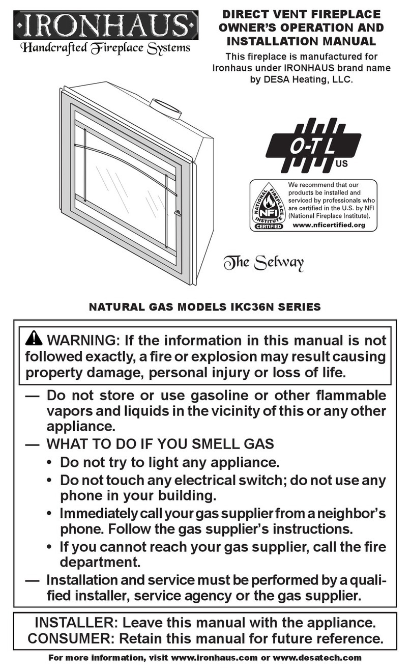 Desa Ironhaus Selway IKC36N Series Quick start guide