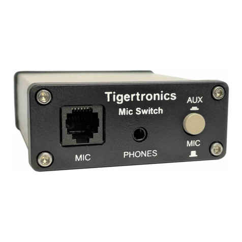 Tigertronics SW-RJ11 Installation & operation