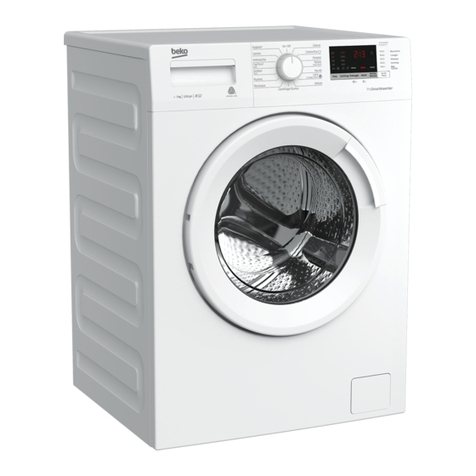 Beko WTX71232WI User manual Beko WTX71232WI User manual