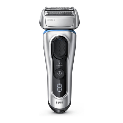 Braun 8 Series User manual