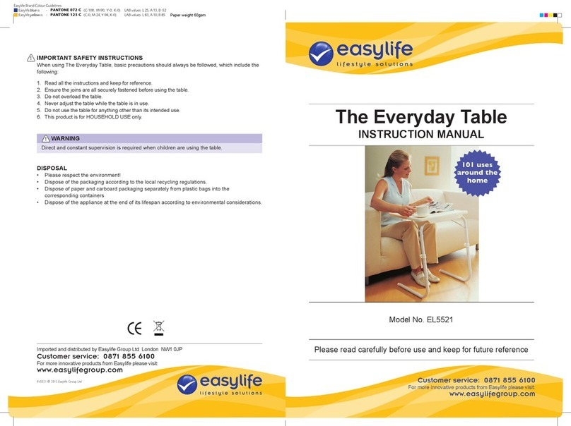 Easylife EL5521 instruction manual