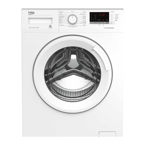 Beko WTX91232WI user manual