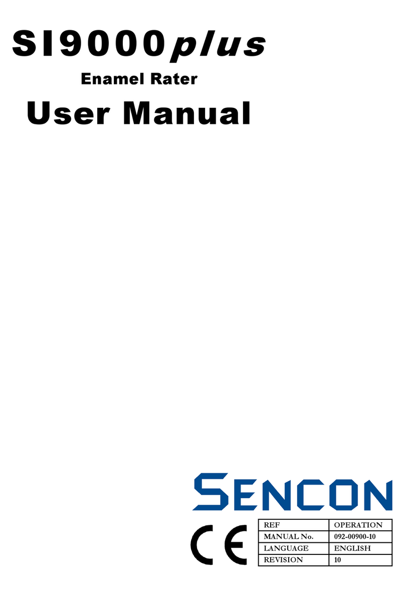 Sencon SI9000 plus user manual
