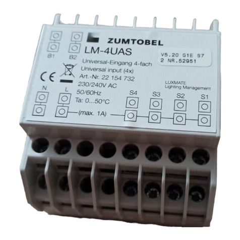 Zumtobel LM-4UAS Installation