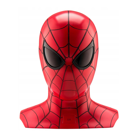 eKids MARVEL iHome Vi-B72SM quick start guide