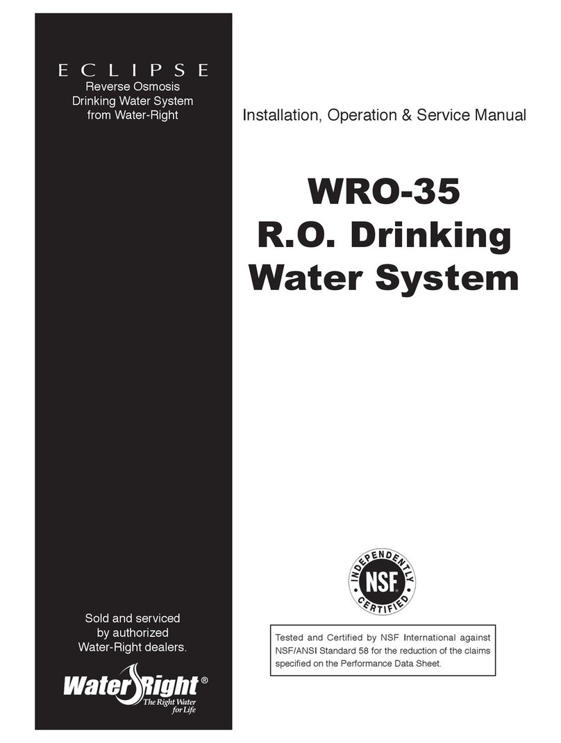 Water Right ECLIPSE WRO-35 Manual