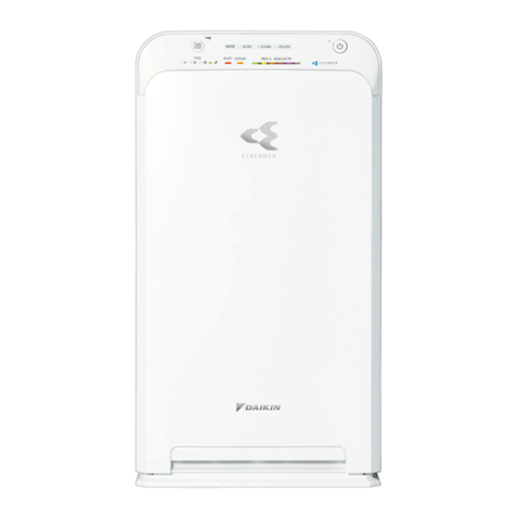 Daikin STREMER MC40UVM6 Operation manual