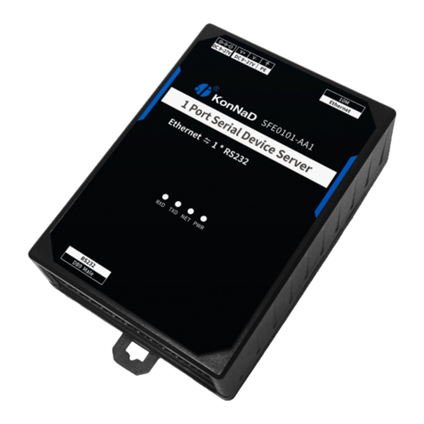 KonNad C2000-B1-SFE0101-AA1 user manual