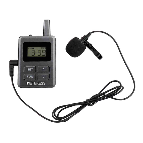 Retekess TT108 Operate Manual