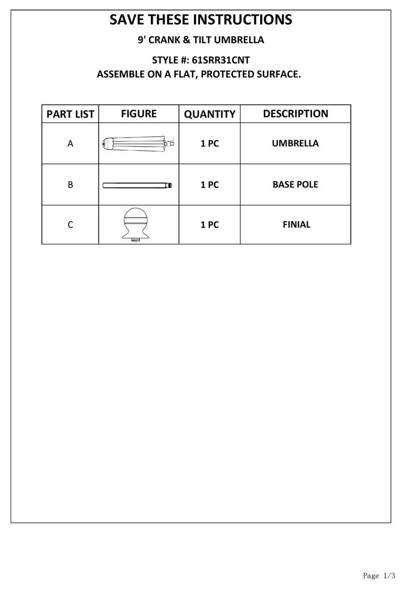 Kohl's 61SRR31CNT instructions