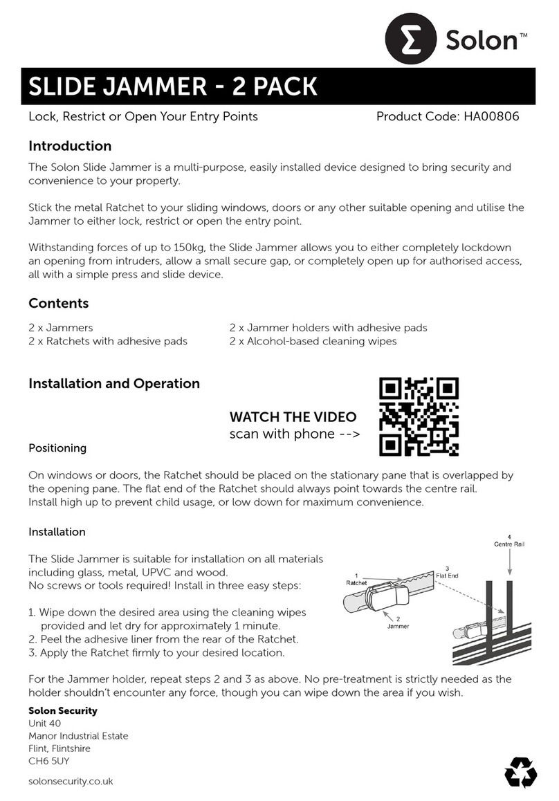 Solon HA00806 quick start guide