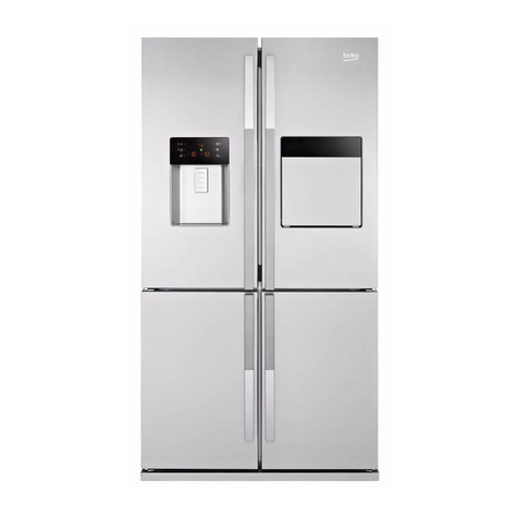 Beko GNE134590X User manual