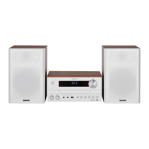 Kenwood M-820DAB-W operating manual
