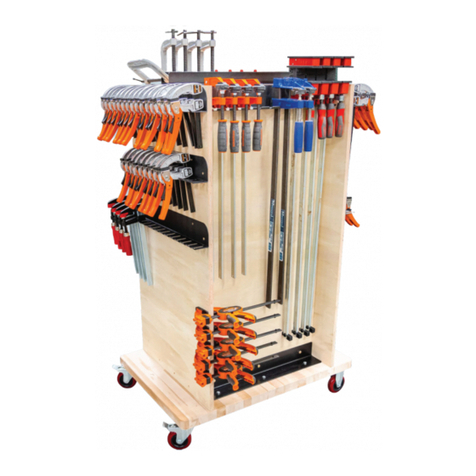 Grizzly CLAMP RACK User manual