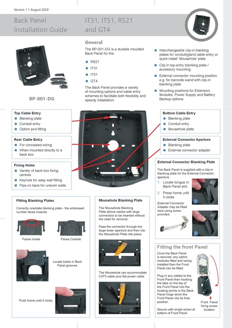 Grosvenor BP-001-DG installation guide