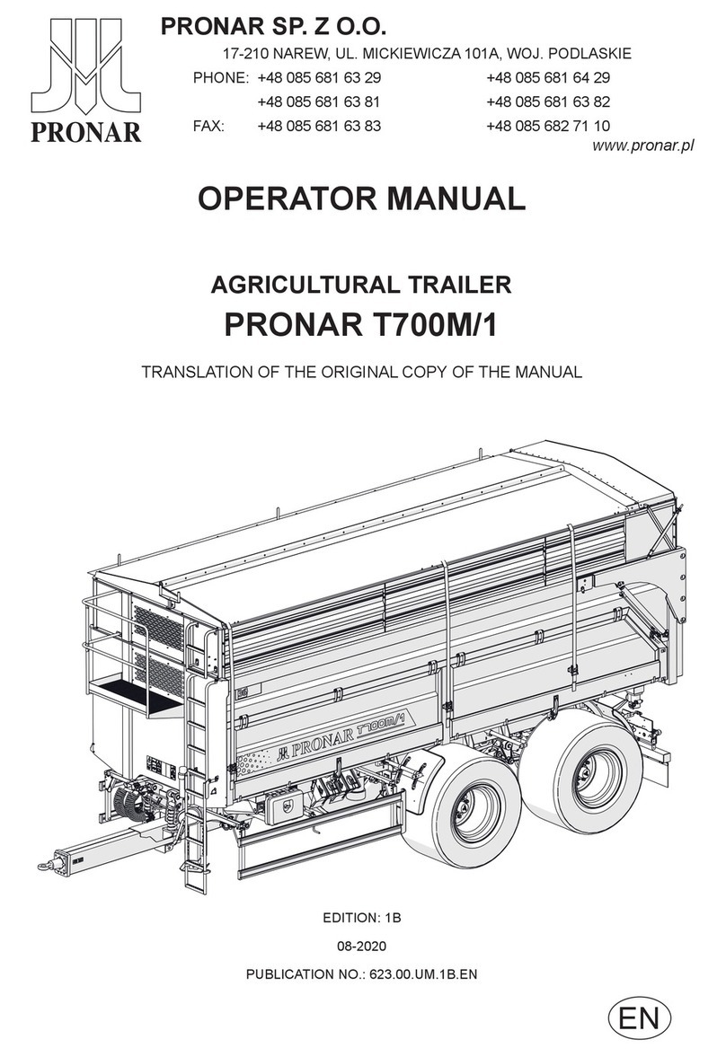 PRONAR T700M/1 TRANSLATION OF THE ORIGINAL COPY OF THE MANUAL