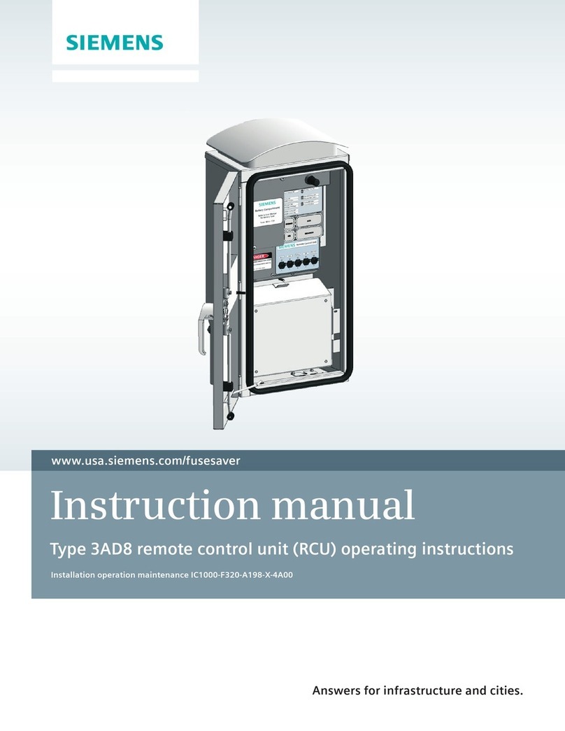 Siemens 3AD8 User manual