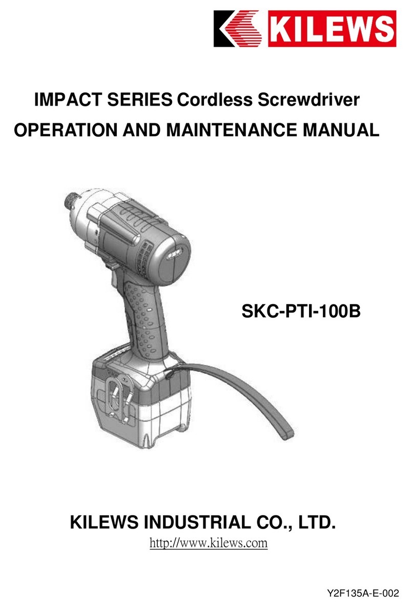 Kilews IMPACT Series Operation and maintenance manual