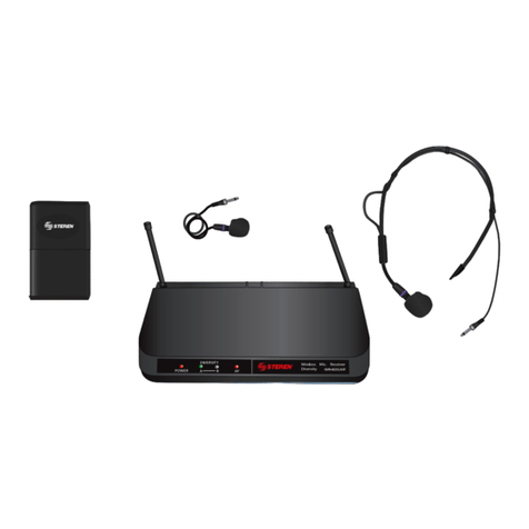 Steren WR-805UHF instruction manual