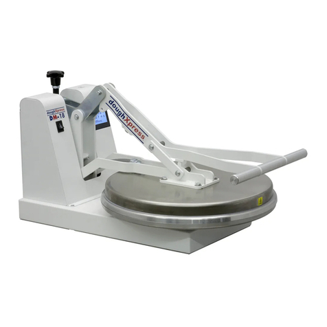 DOUGHXPRESS DM-18 owner's manual