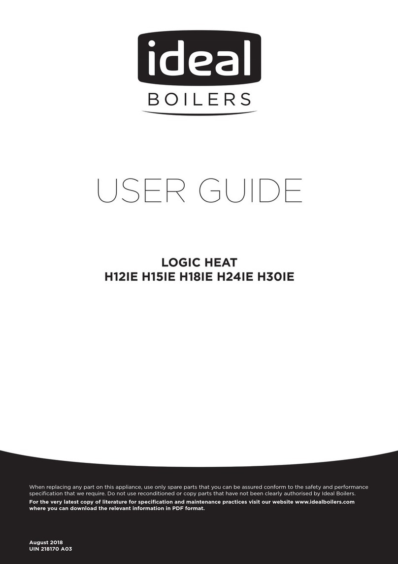 Ideal Boilers H12IE user guide