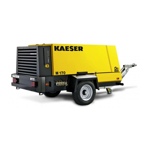 KAESER KOMPRESSOREN M170 Service manual