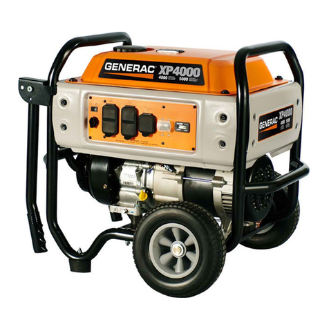 Generac Power Systems XP Series Quick setup guide