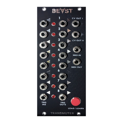 Beast-Tek Instruments Transmuter V1.5 User manual