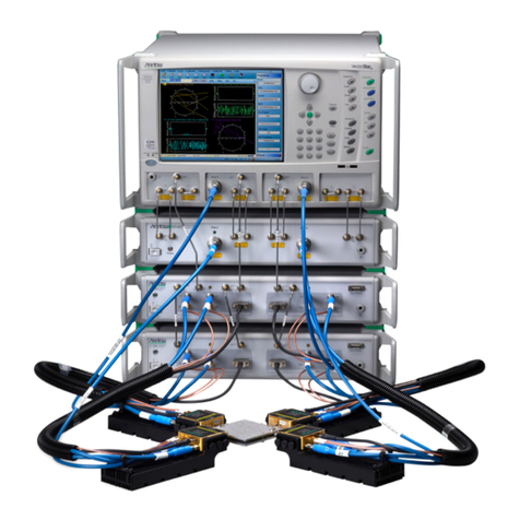 Anritsu Company ME7838A4X quick start guide