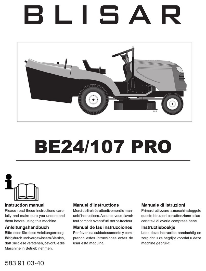 Blisar BE24/107 PRO instruction manual