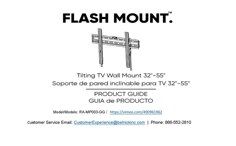 Belnick FLASH MOUNT RA-MP003-GG quick start guide