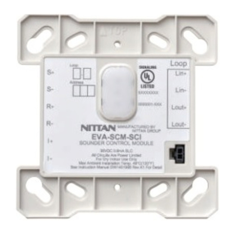 Nittan EVA-SCM-SCI User manual