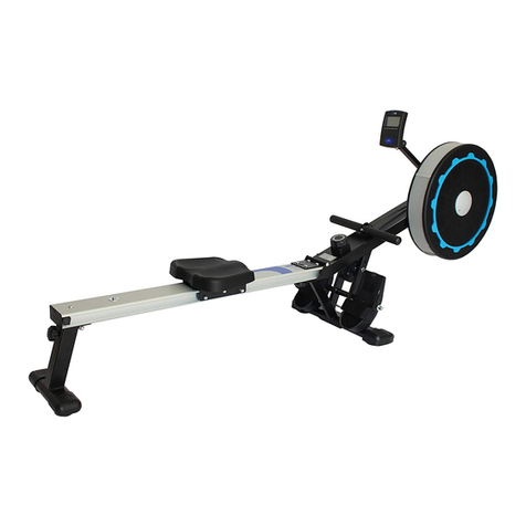 V-fit ARTEMIS III DELUXE AIR ROWER User manual