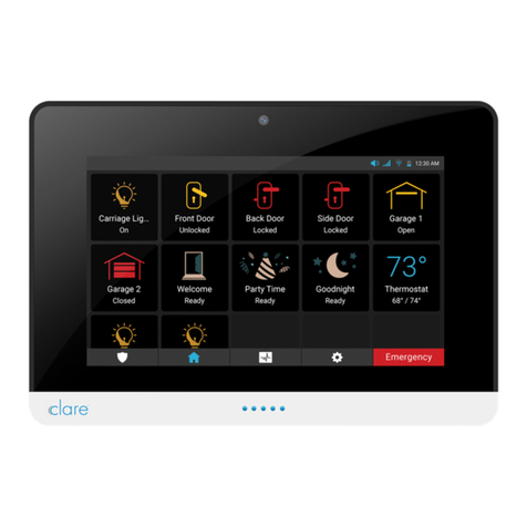 clare ClareOne CLR-C1-PNL1 User manual