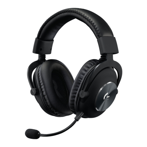 Logitech PRO X User manual