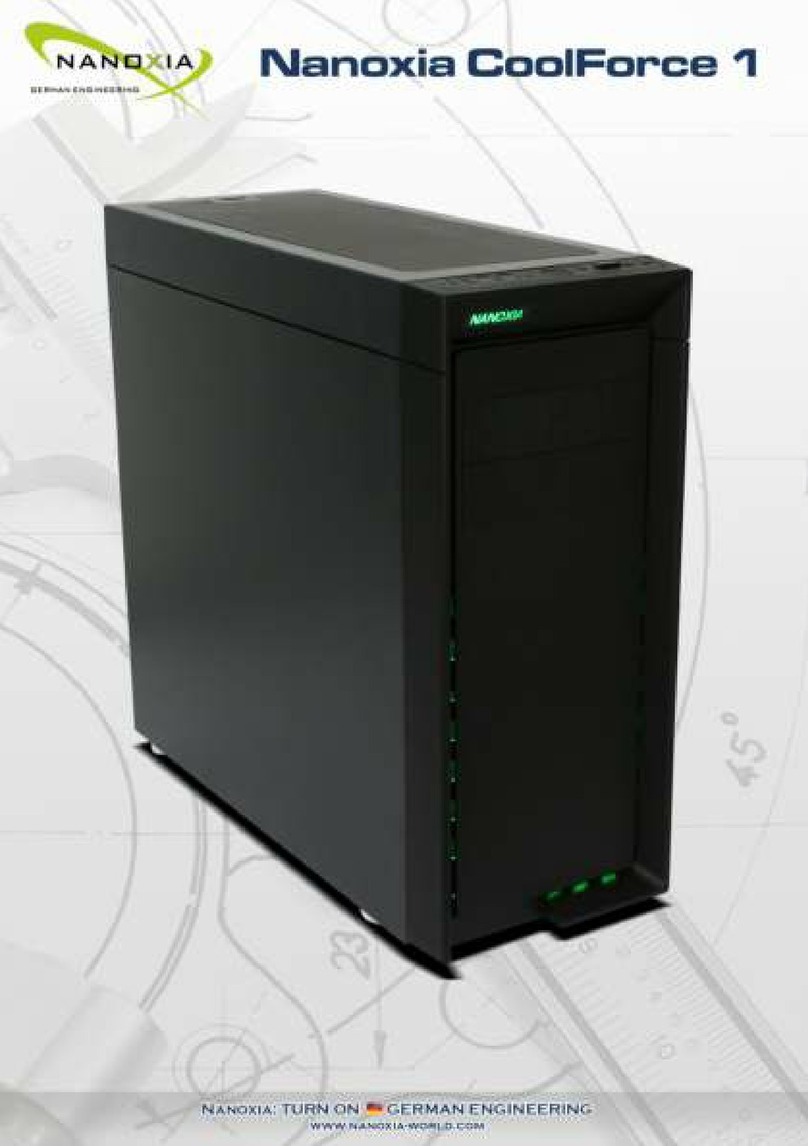 Nanoxia CoolForce 1 User manual