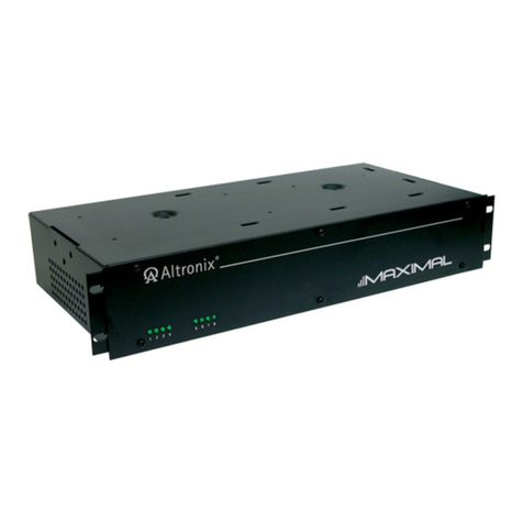 Altronix Maximal R Series User manual