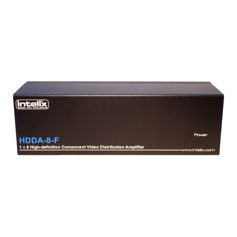 Intelix HDDA-8-F User manual