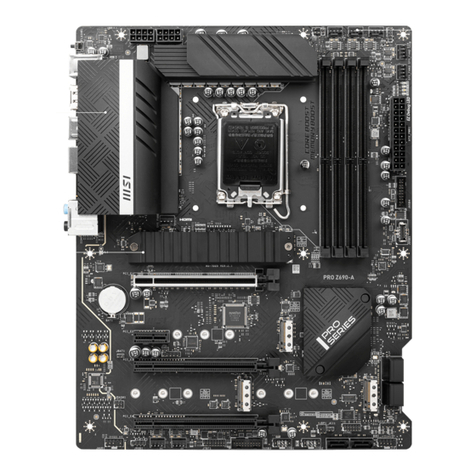 MSI PRO Z690-A WIFI DDR4 manual